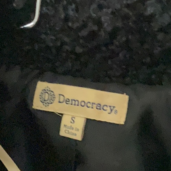 charming boule jacket, open front, hip length, black - Picture 4 of 4